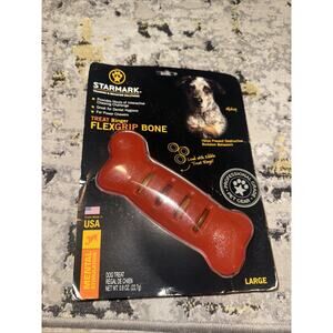 Dog, Starmark Flexigrip Ringer Bone Large (1 count)